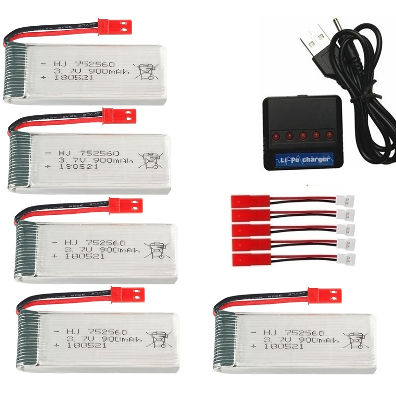 Eachine Drone E58 - JST 3.7V 900mah Rechargeable Battery +