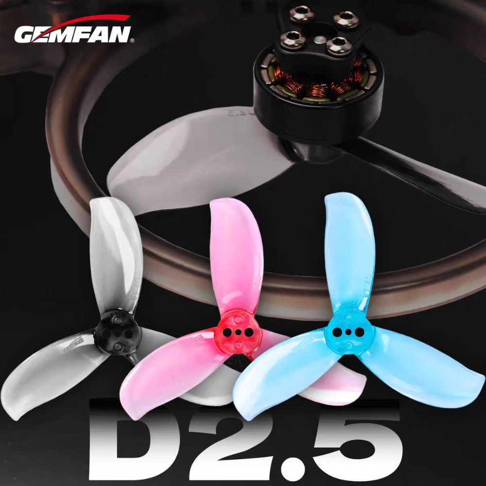 4pairs GEMFAN D2.5 Prop 2.5in  - Dji Drone Air 3 recension och pris