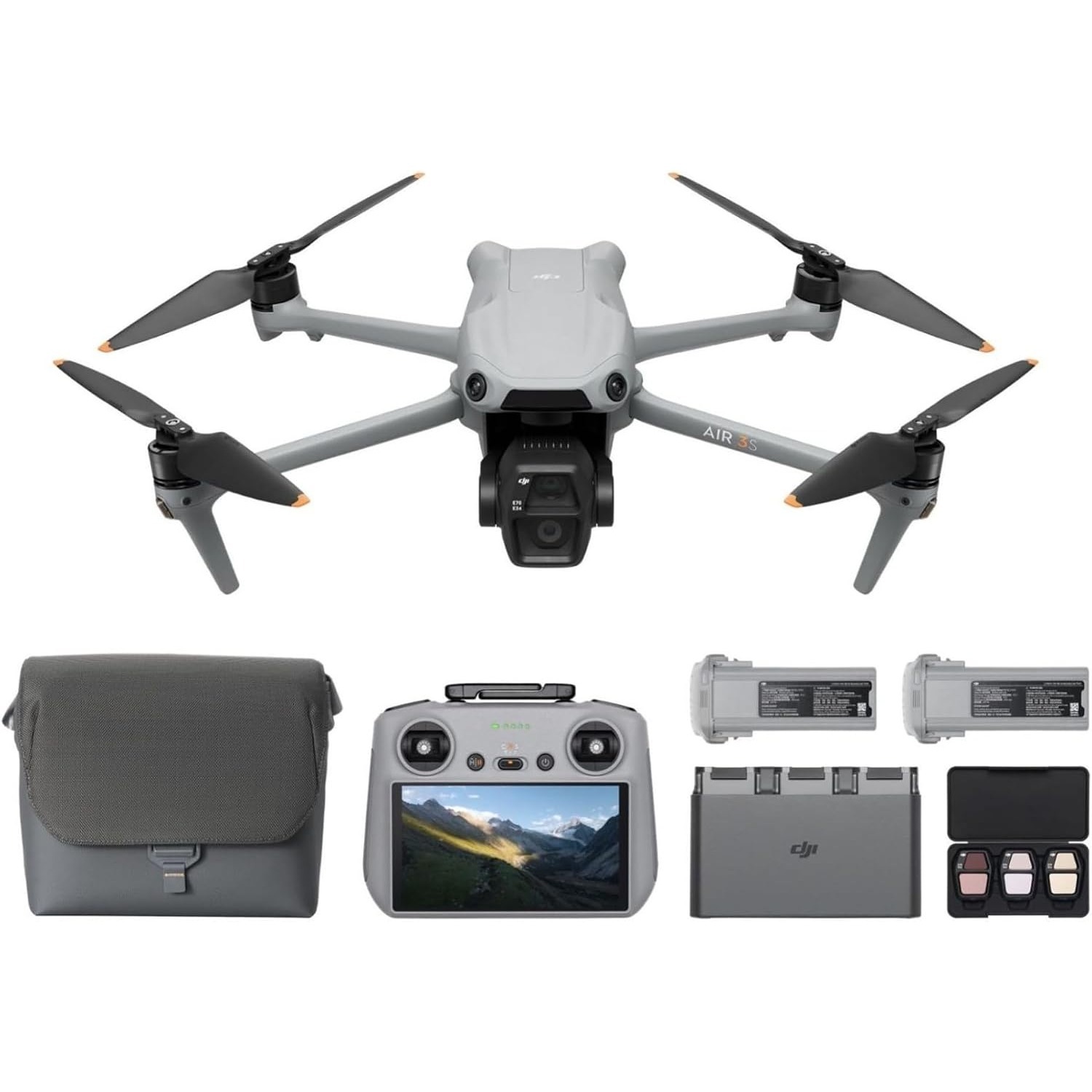 DJI Air 3S Fly More Combo (RC  - Dji Drone Air 3 recension och pris
